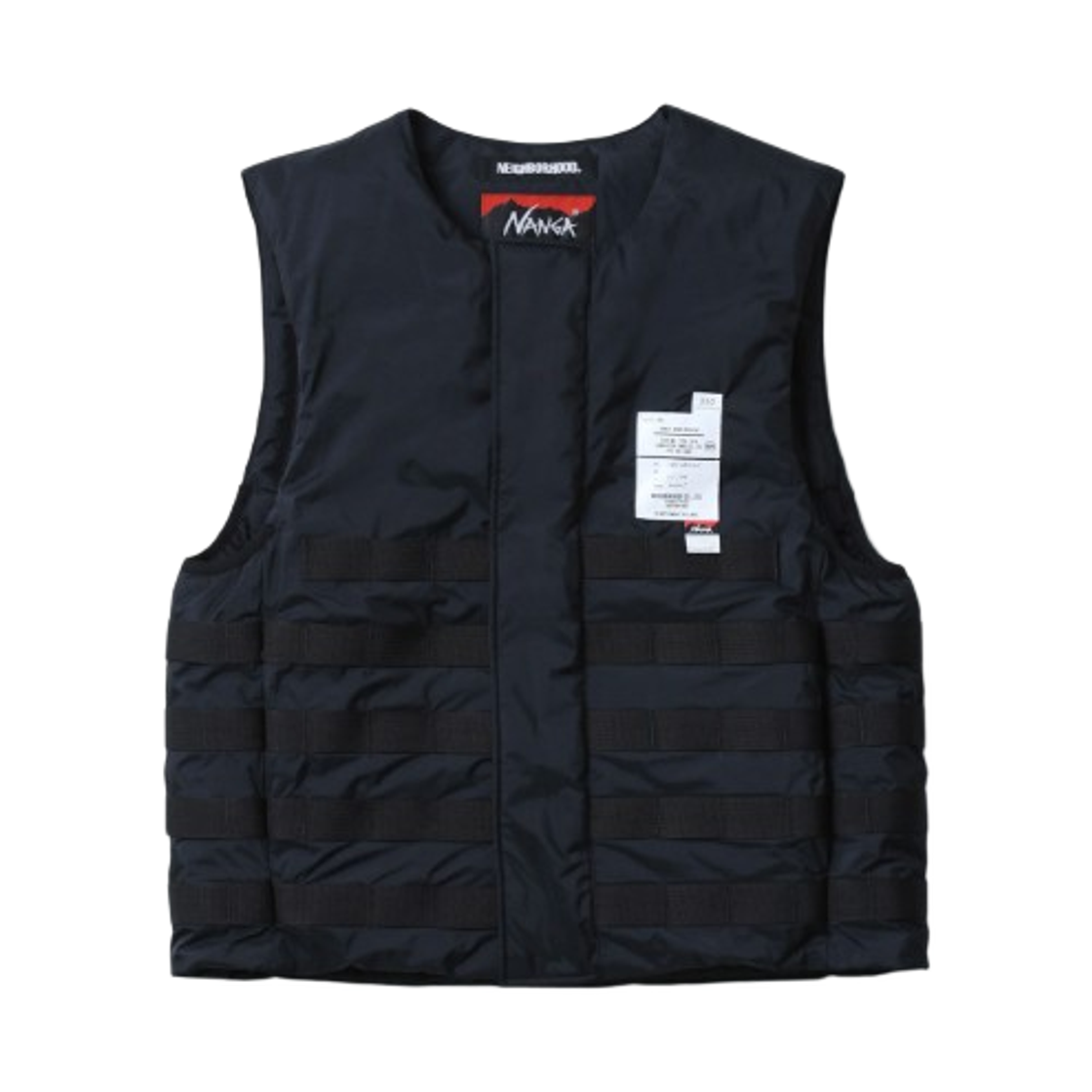 네이버후드 x 난가 택티컬 다운 베스트 블랙(Neighborhood x Nanga Tactical Down Vest Black)