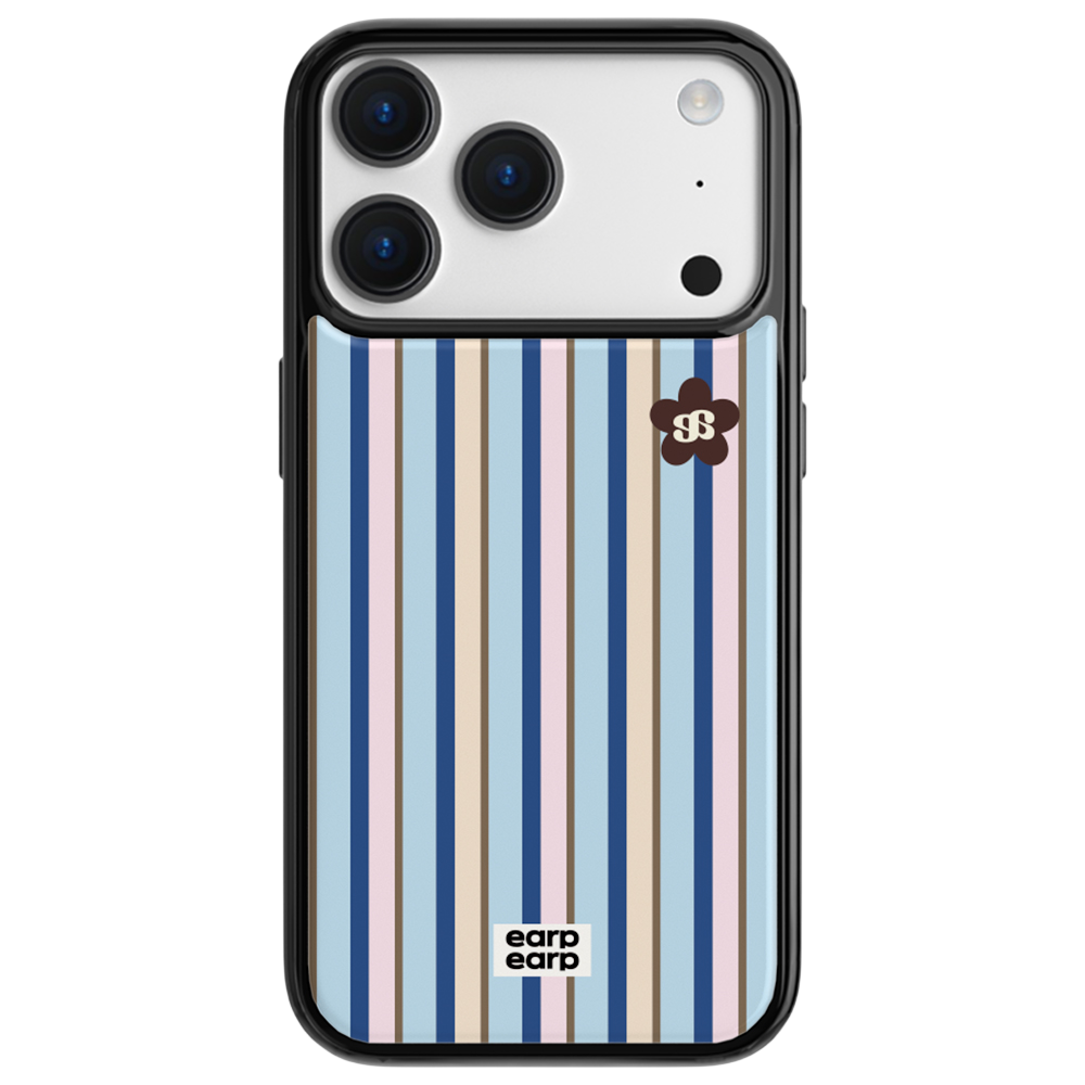 어프어프 하이틴 스트라이프(에폭시) 맥세이프(earpearp High-Teen Stripe Epoxy Case MagSafe) - 1