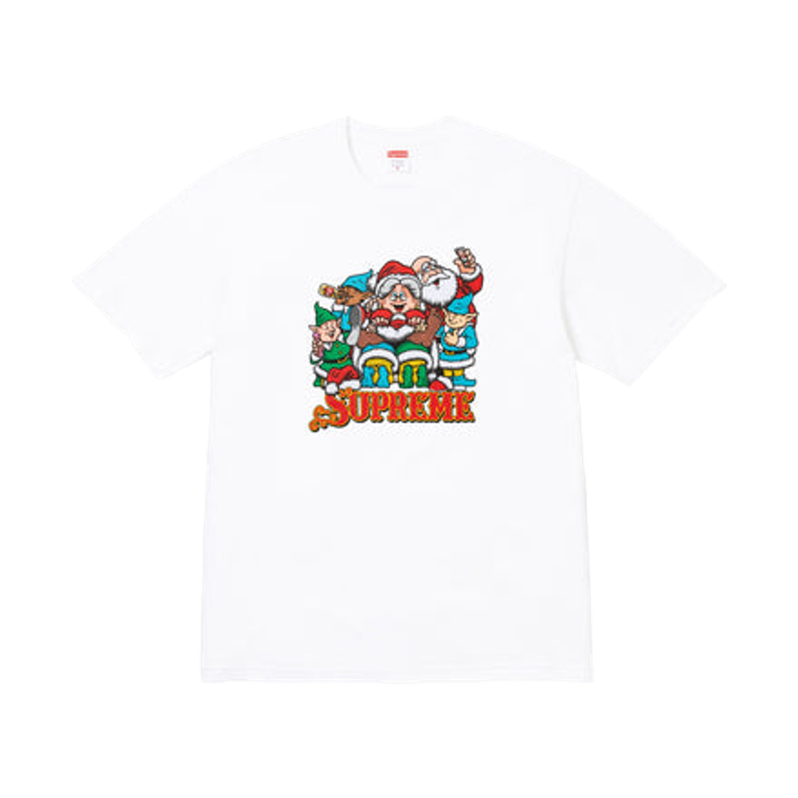 슈프림 나티 티셔츠 화이트 - 25FW