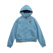 Verdy Girls Don't Cry Zip Up Hoodie Blue