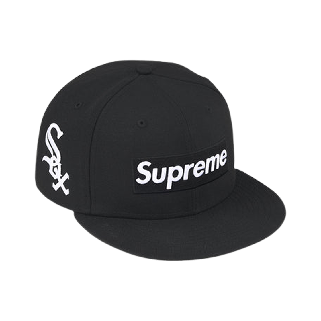 슈프림 x MLB 팀 박스로고 뉴에라 블랙 - 시카고 화이트 삭스 - 25FW(Supreme x MLB Teams Box Logo New Era Black - Chicago White Sox - 25FW)