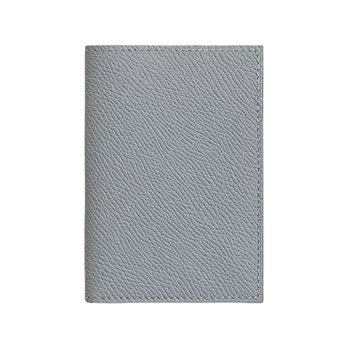 H087348CAAB Hermes Doado Card Holder Epsom & Gris Pantin Noir