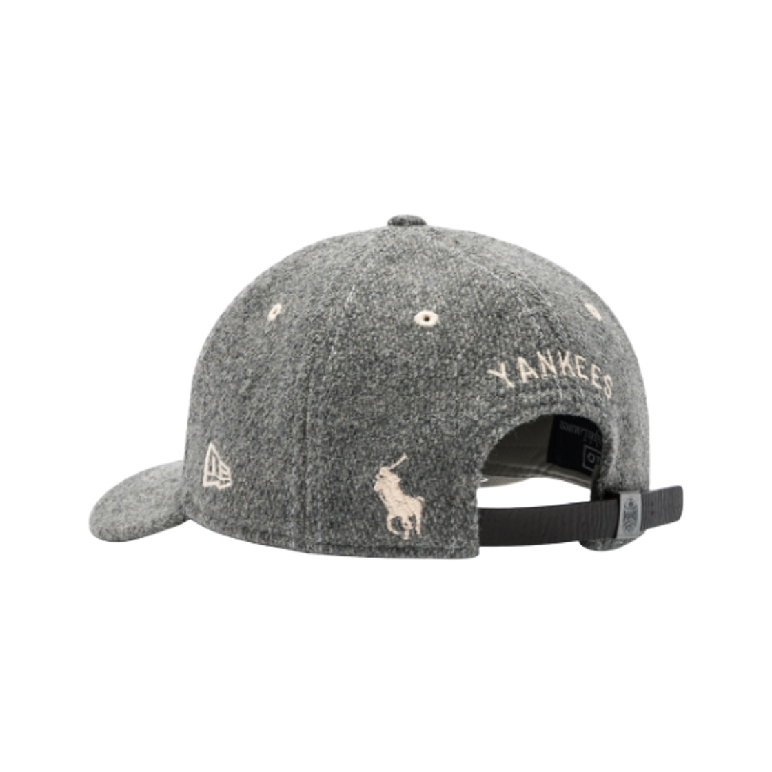 뉴에라 MLB x 랄프 로렌 쿠퍼스타운 뉴욕 양키스 레트로 크라운 스트랩백 그레이(New Era MLB x Ralph Lauren Cooperstown New York Yankees Retro Crown Strapback Grey) - 2