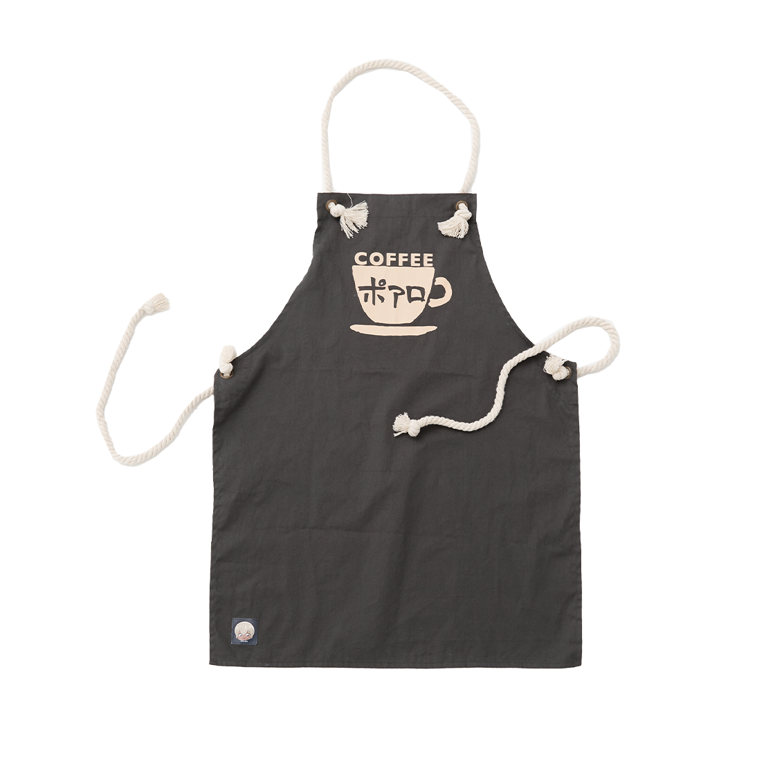 댄꼼마 x 명탐정 코난 카페 포와로 앞치마(DANCOMMA x Detective Conan Cafe Poirot Apron)