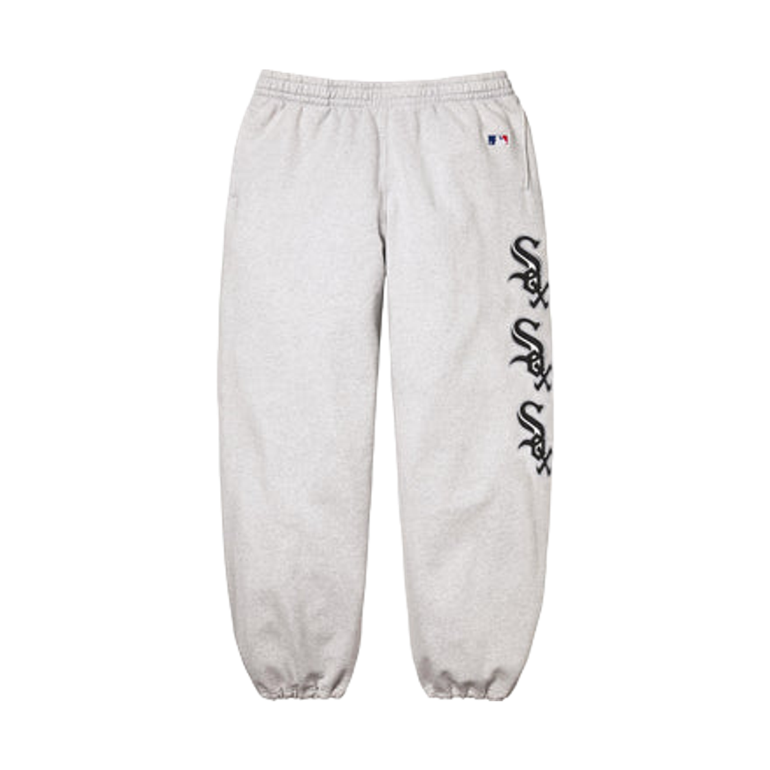 슈프림 x 시카고 화이트 삭스 스웨트팬츠 애쉬 그레이 - 25FW(Supreme x Chicago White Sox Sweatpant Ash Grey - 25FW) - 1
