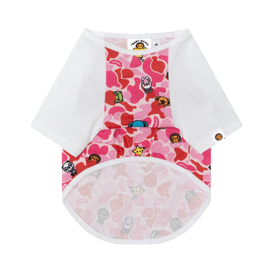 베이프 ABC 마일로 펫 티셔츠 핑크(BAPE ABC Milo Pet T-Shirt Pink)