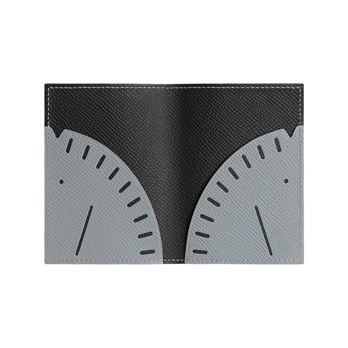 에르메스 도아도 카드 홀더 앱송 & 그리 팬틴 누아(Hermes Doado Card Holder Epsom & Gris Pantin Noir) - 2