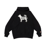 Human Made Animal Hoodie Jindo Black - Seoul Store Exclusvie