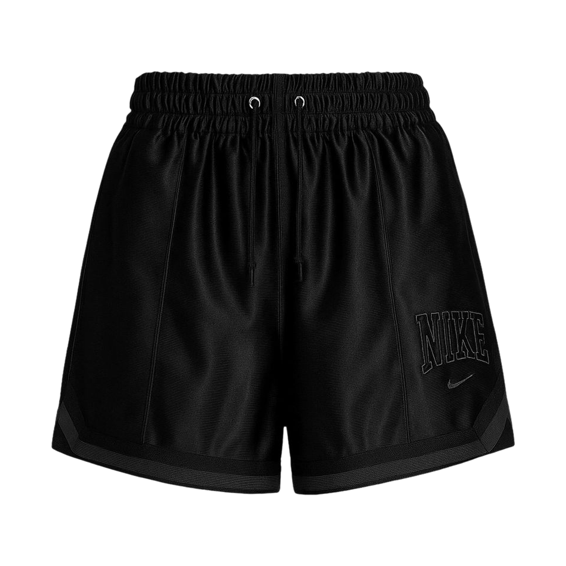 HJ0164-010 (W) Nike NSW Loose Mid-Rise Graphic Shorts Black Anthracite - Asia