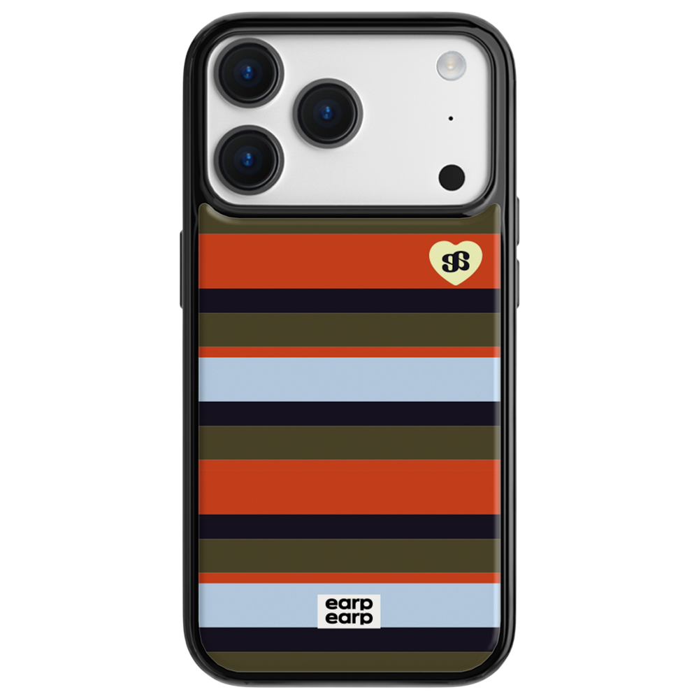 E2512_0004_1 earpearp Multi Stripe Red Epoxy Case
