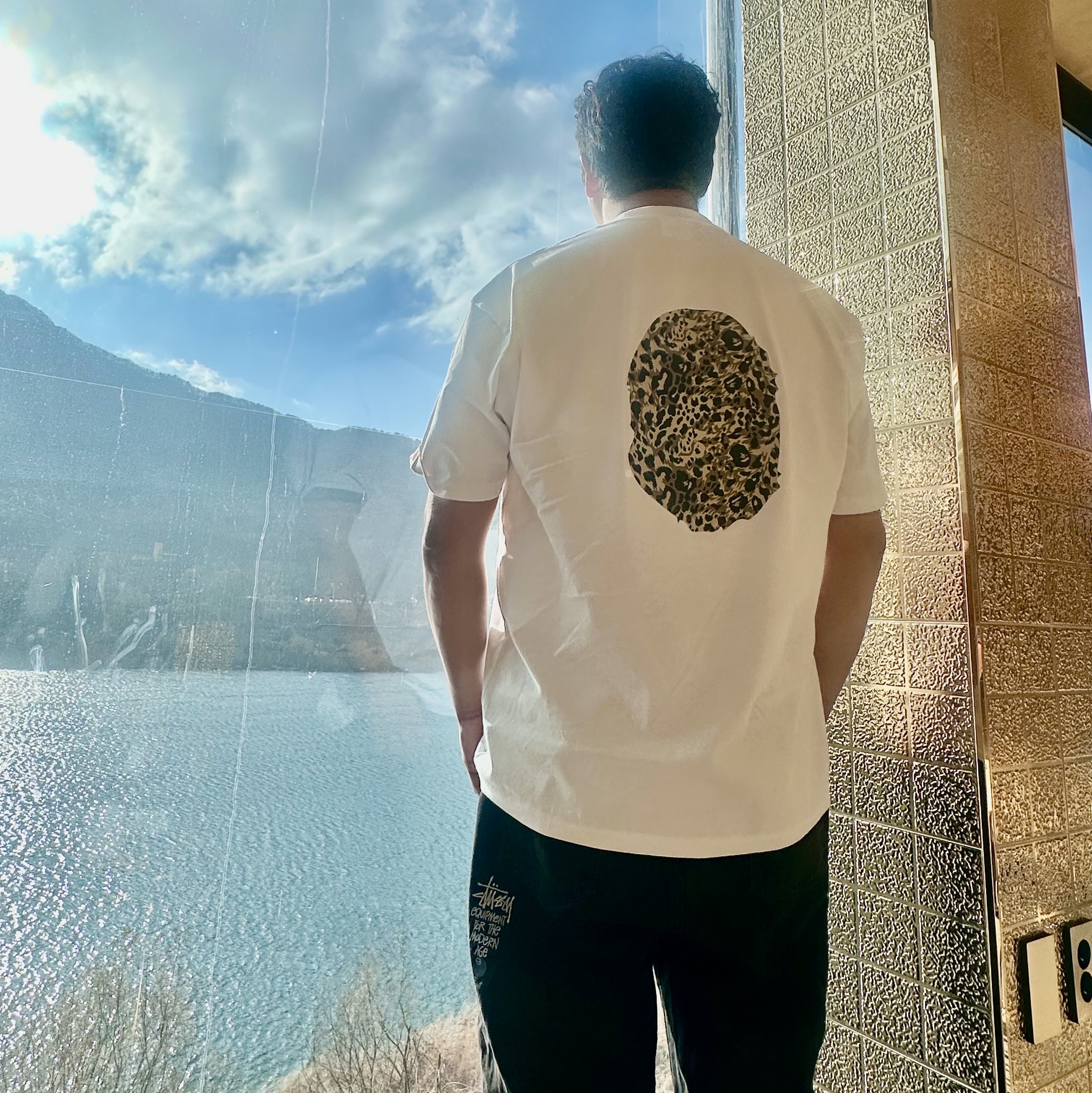 Gentle Monster x Maison Margiela MM114 Black Clear, The North Face White Label Novelty Nuptse Down Jacket P Gold 착용 스타일 - 2