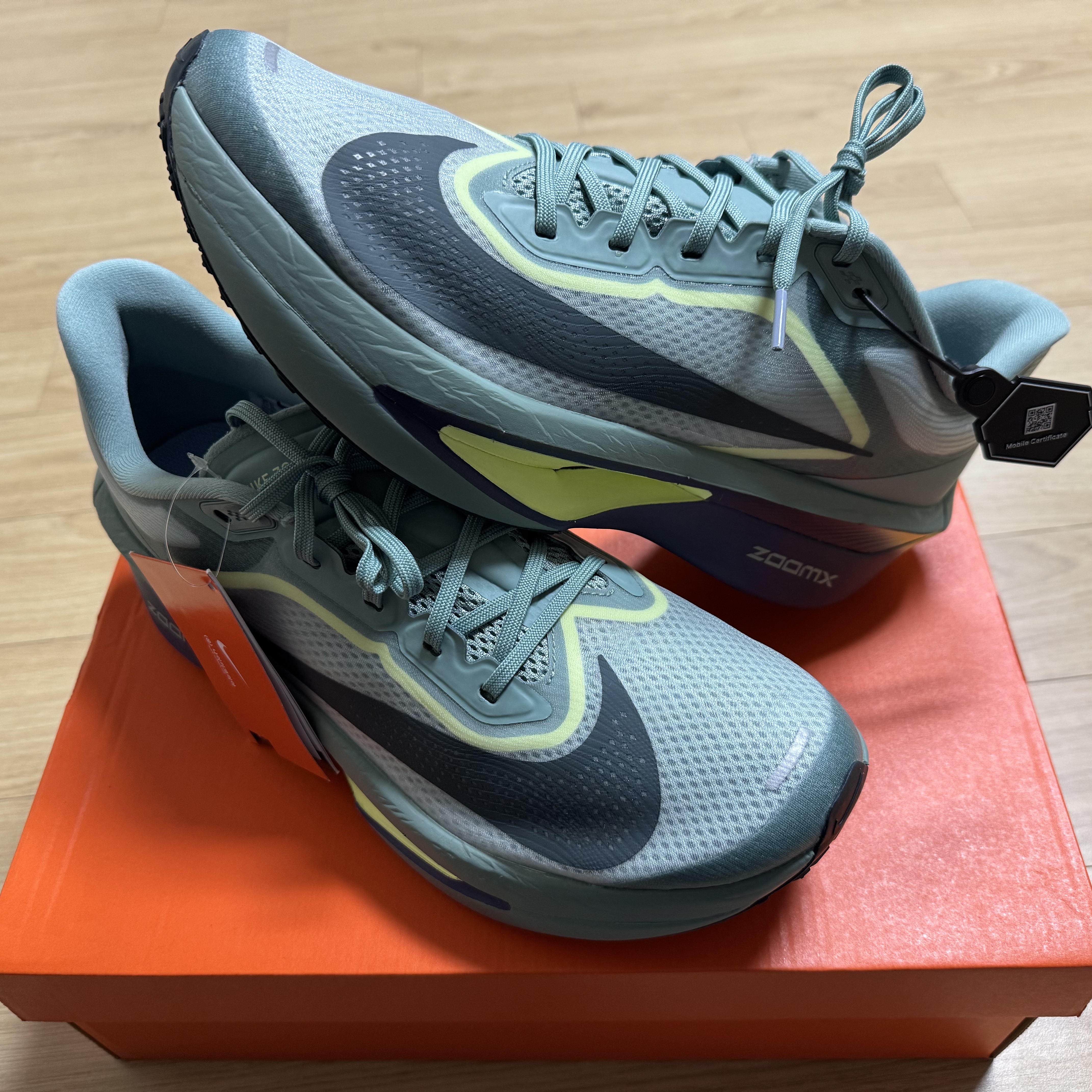 Nike Zoom Fly 6 Cannon Light Silver 착용 스타일