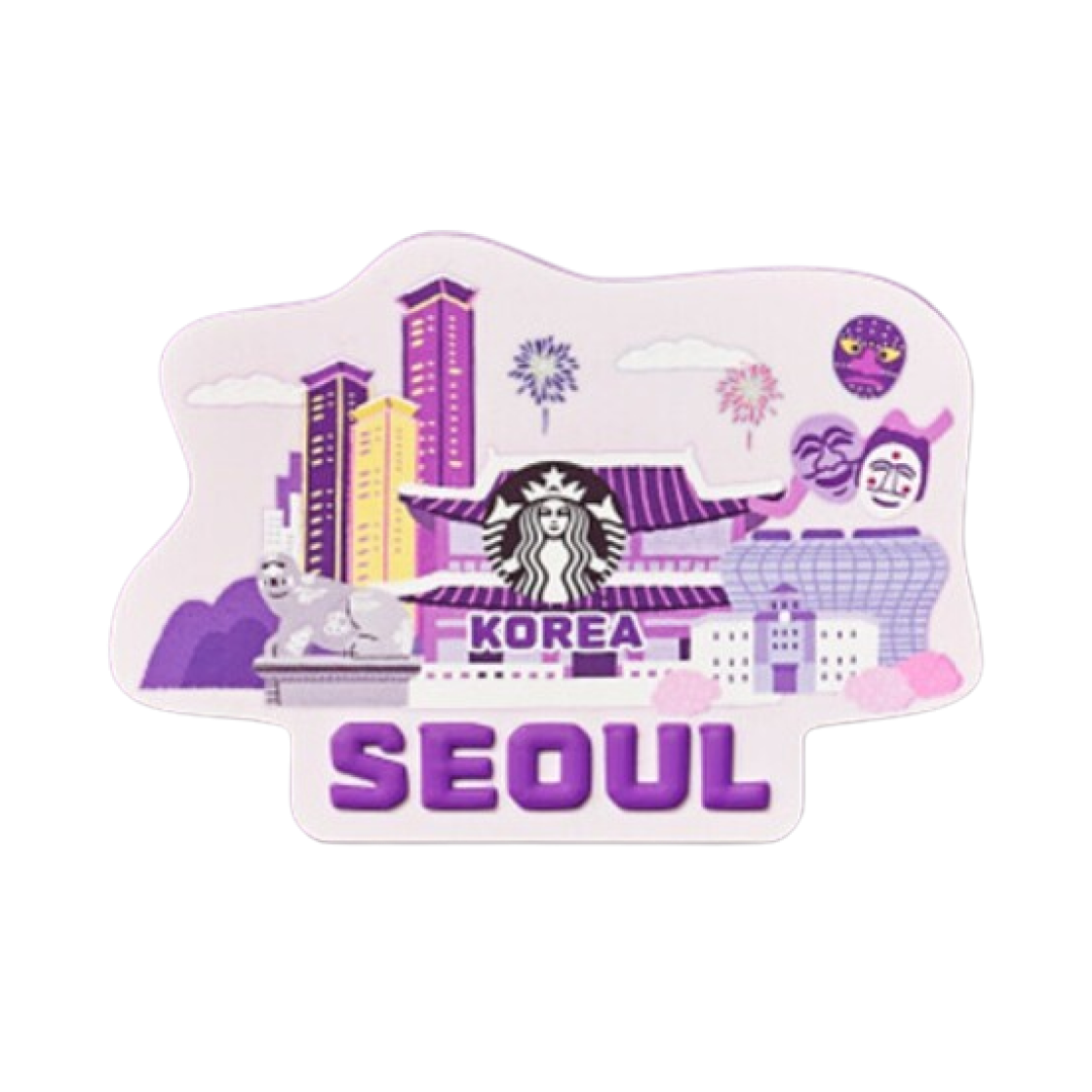스타벅스 안녕 서울 마그넷(Starbucks Hello Seoul Magnet)