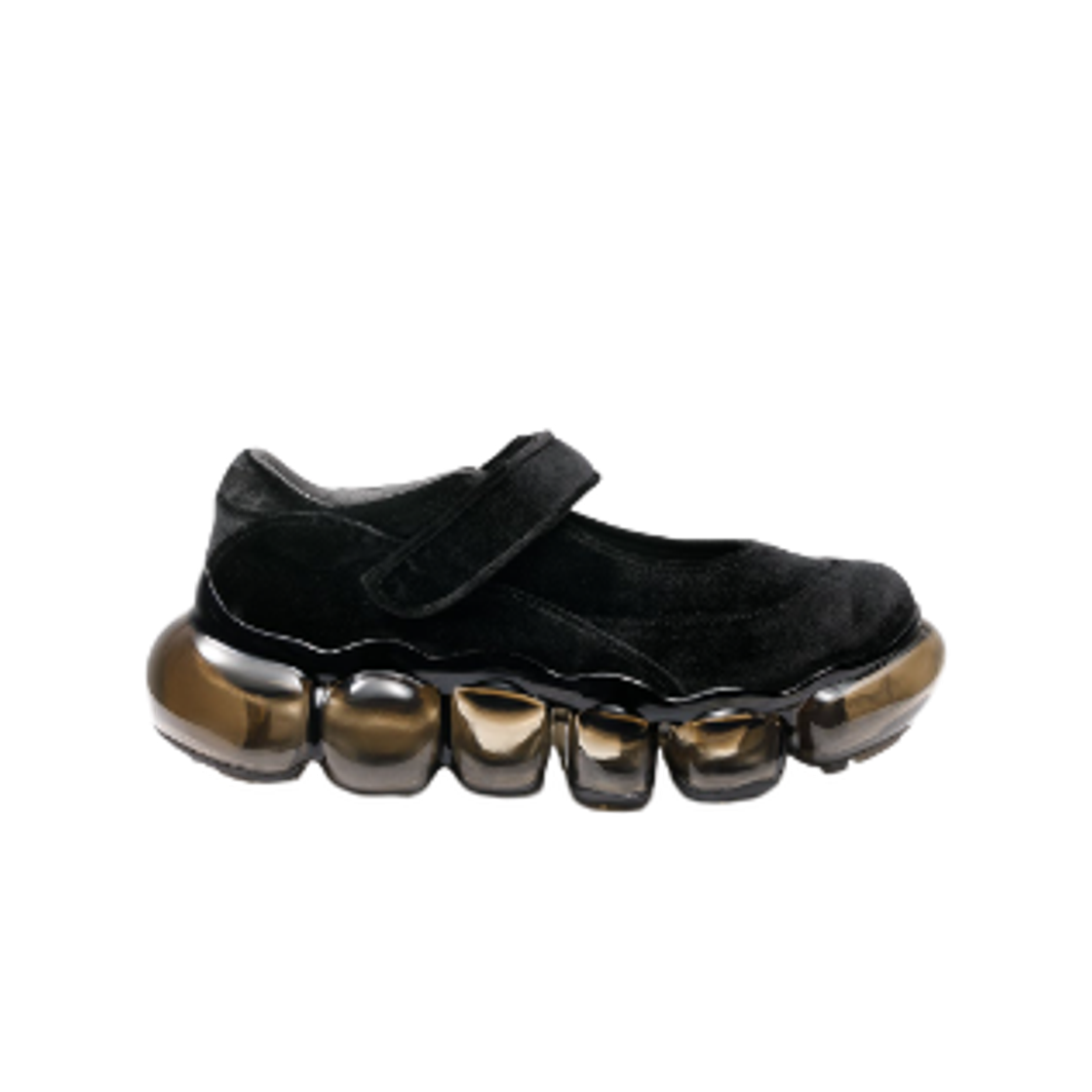 - (W) Grounds Jewelry Cocoon Black Velvet Black