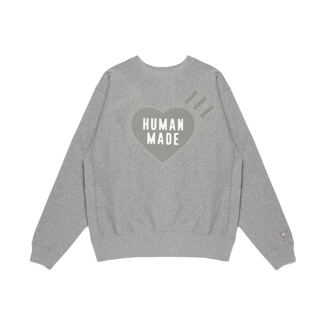 휴먼 메이드 하트 스웨트셔츠 그레이 - 삿포로 스토어 한정(Human Made Heart Sweatshirt Gray - Sapporo Store Exclusive) - 1