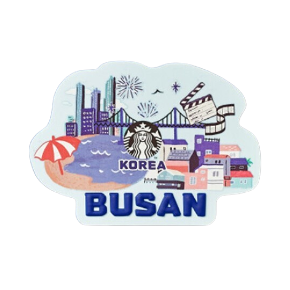 - Starbucks Hello Busan Magnet