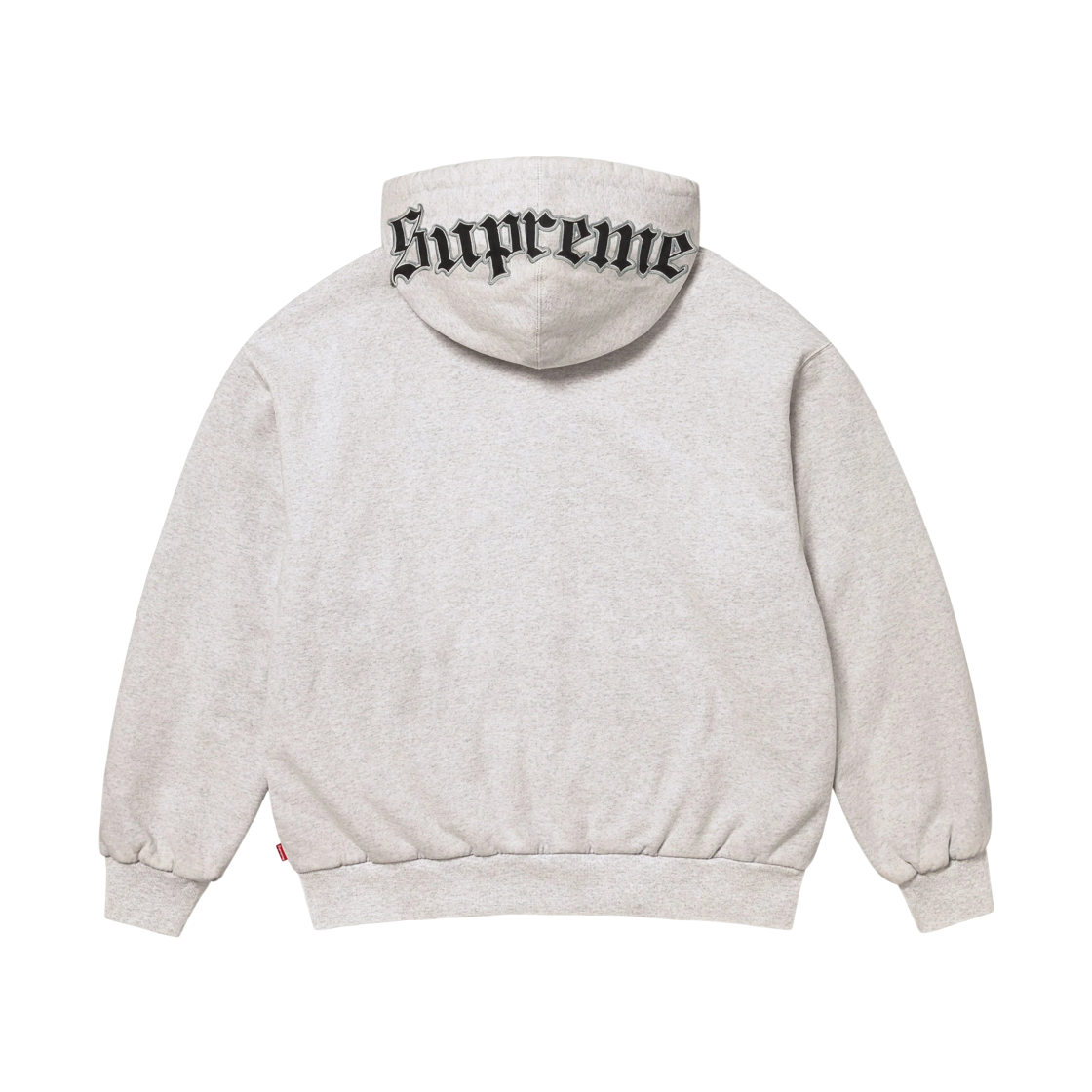 슈프림 x 시카고 화이트 삭스 집 업 후드 스웨트셔츠 애쉬 그레이 - 25FW(Supreme x Chicago White Sox Zip Up Hooded Sweatshirt Ash Grey - 25FW) - 3