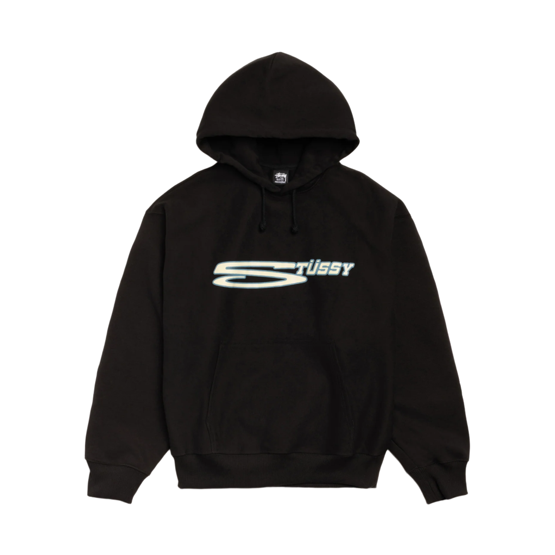 1925145 Stussy Stretch Hoodie Black