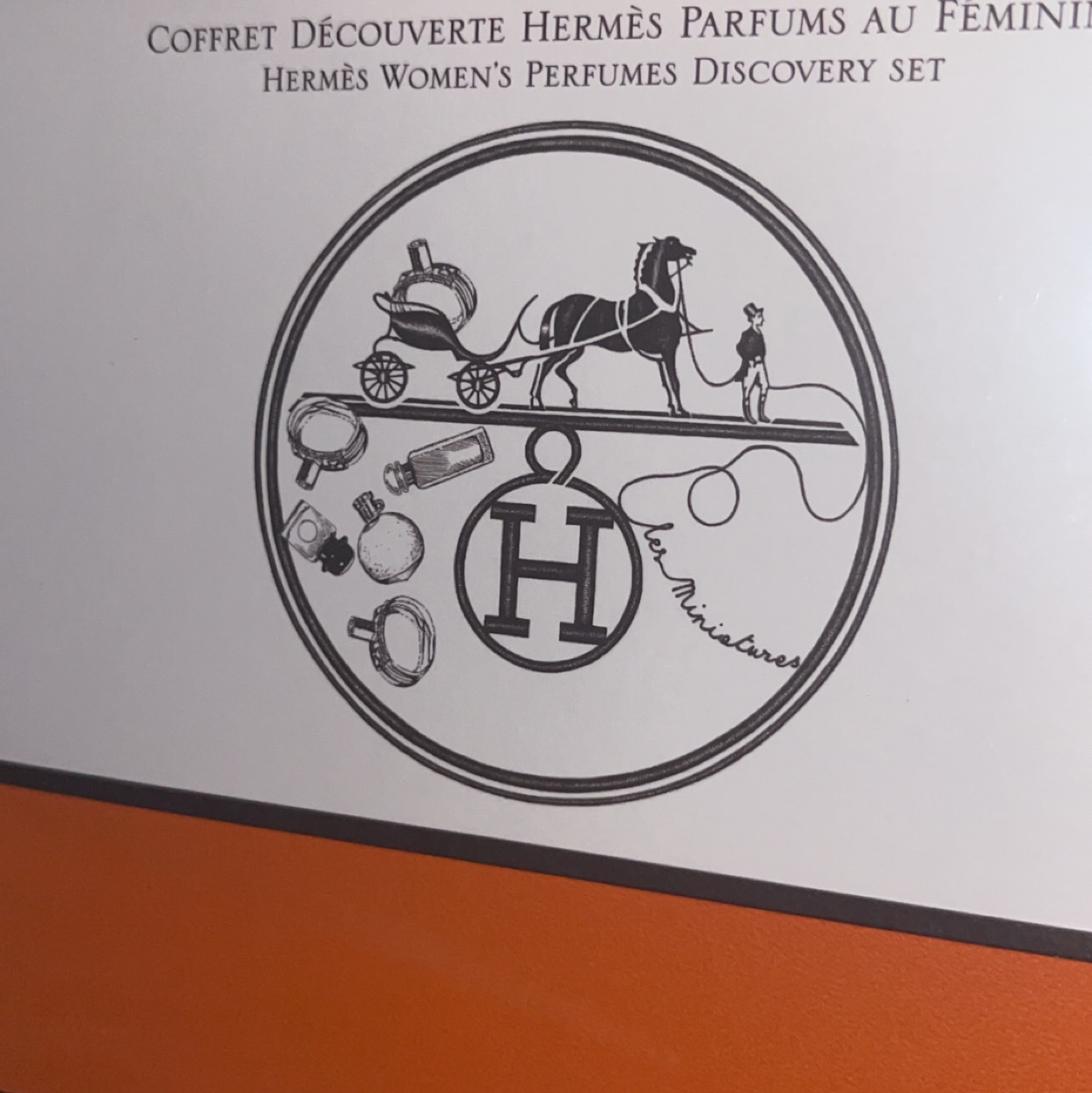 Hermes Miniatures Perfume Set 7.5ml x 4 착용 스타일 - 2
