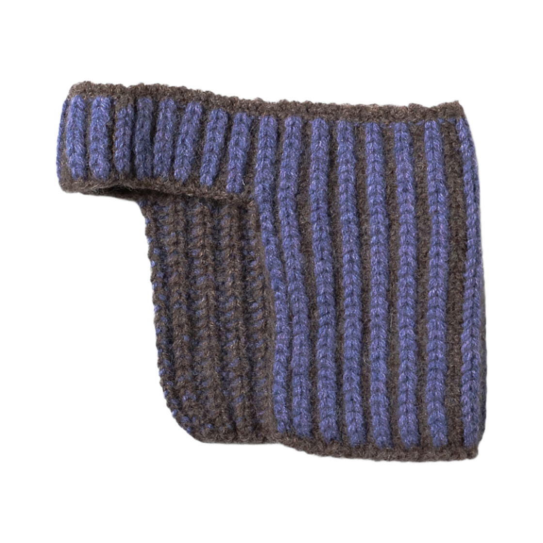 캐피탈 울 립 니트 캡 온 이어 워머 라이트 퍼플(Kapital Wool Rib Knit Cap-On Ear Warmers Light Purple) - 1