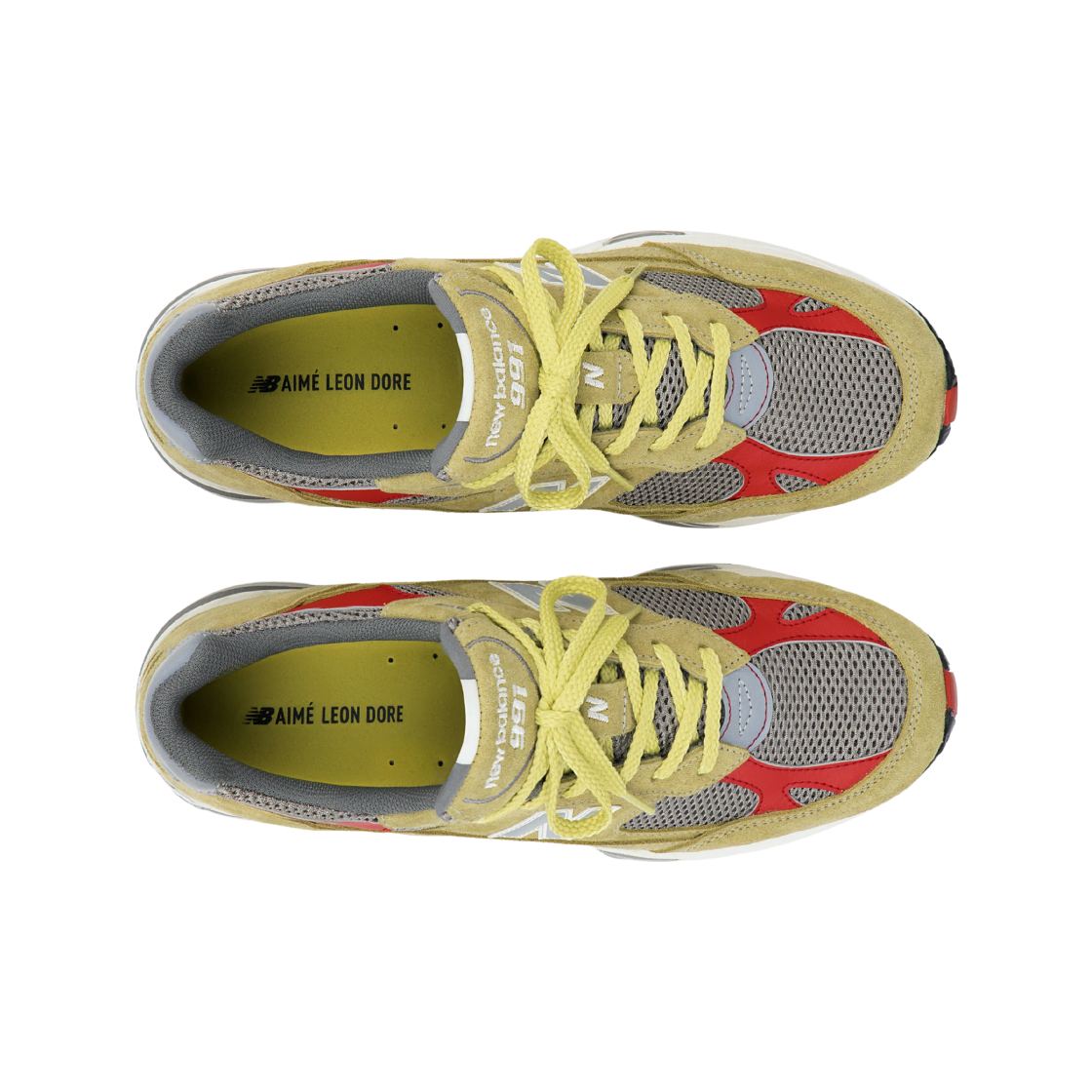 뉴발란스 x 에메 레온 도르 메이드 인 UK 991 셀러리(New Balance x Aime Leon Dore Made in UK 991 Celery) - 2