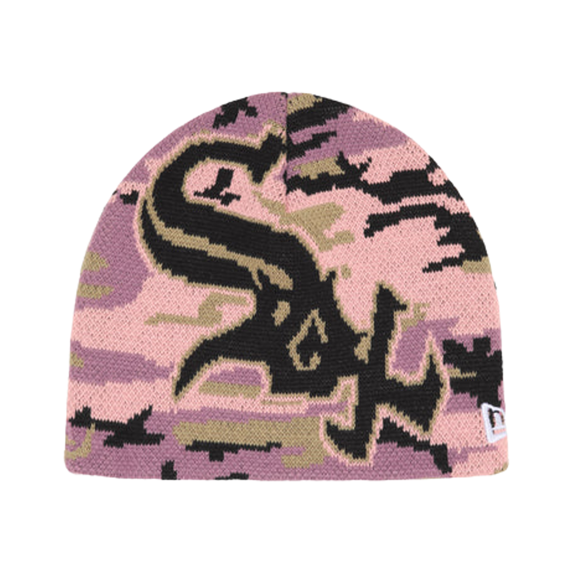 - Supreme x Chicago White Sox New Era Beanie Pink Camo - 25FW