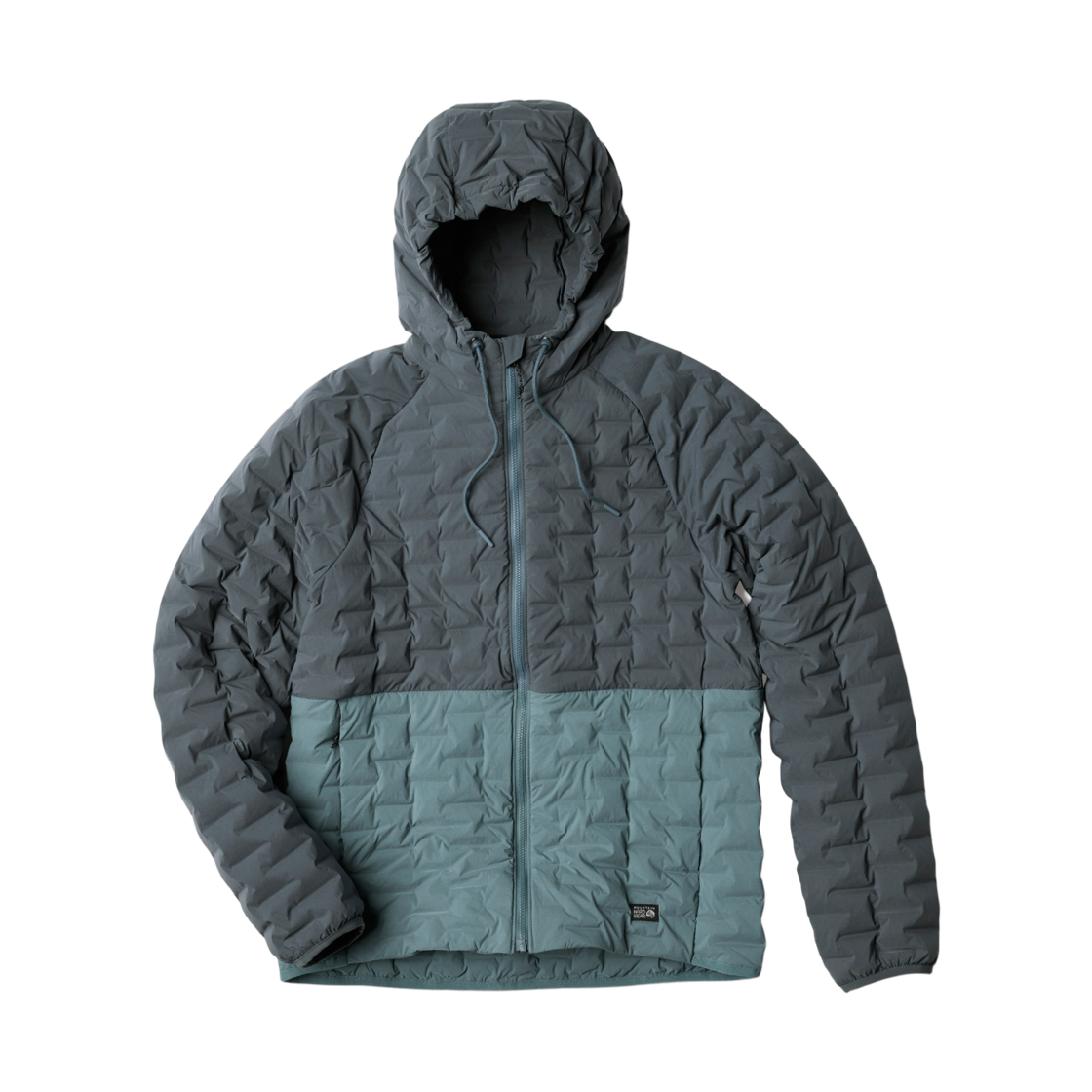 2077751 Mountain Hardwear Stretchdown Light Full-Zip Insulated Hoody Moon Blue Adriatic Blue