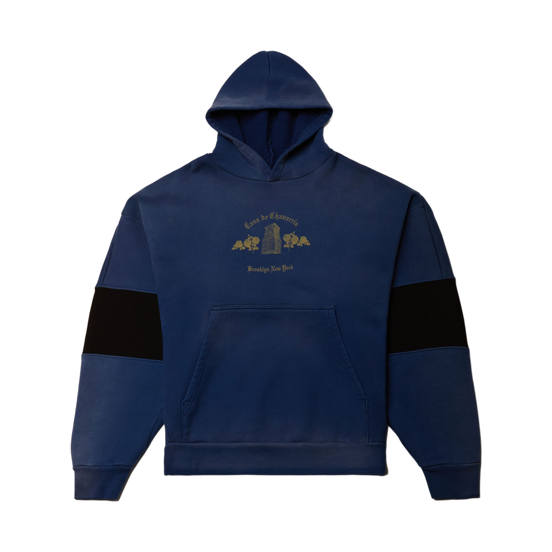 - Willy Chavarria Casa De Chavarria Hoodie Prussian Blue