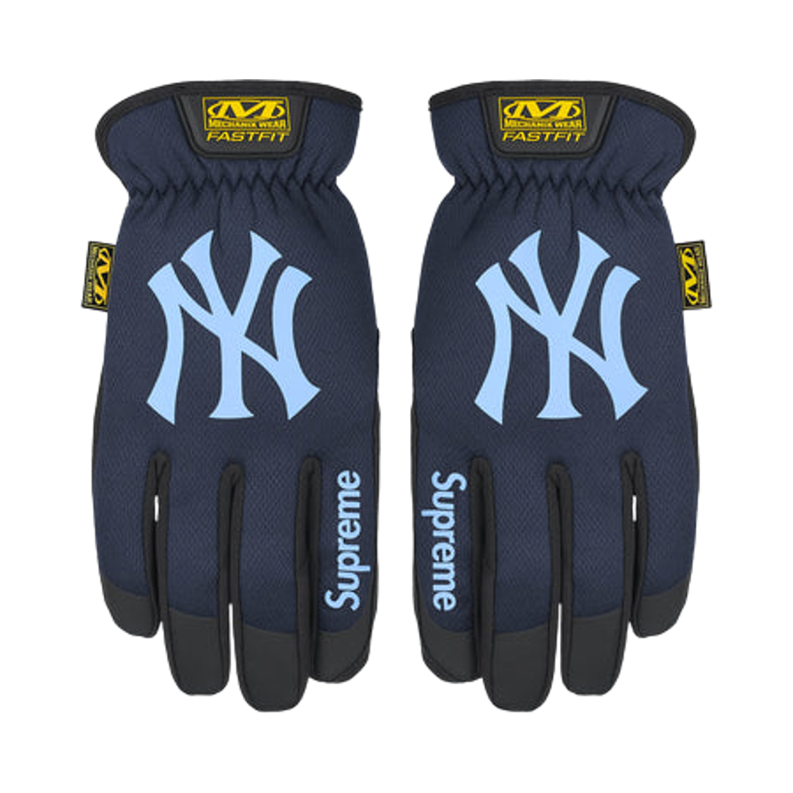 슈프림 x 메카닉스 패스트핏 MLB 팀 글러브 네이비 - 25FW(Supreme x Mechanix FastFit MLB Teams Gloves Navy - 25FW)