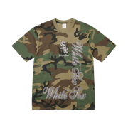 Supreme x MLB Teams T-Shirt Woodland Camo - 25FW