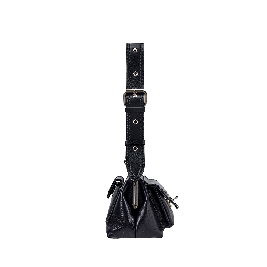 분크 오캄 두 카고 프레임 숄더 스몰 블랙(vunque Occam Doux Cargo Frame Shoulder S Black) - 4