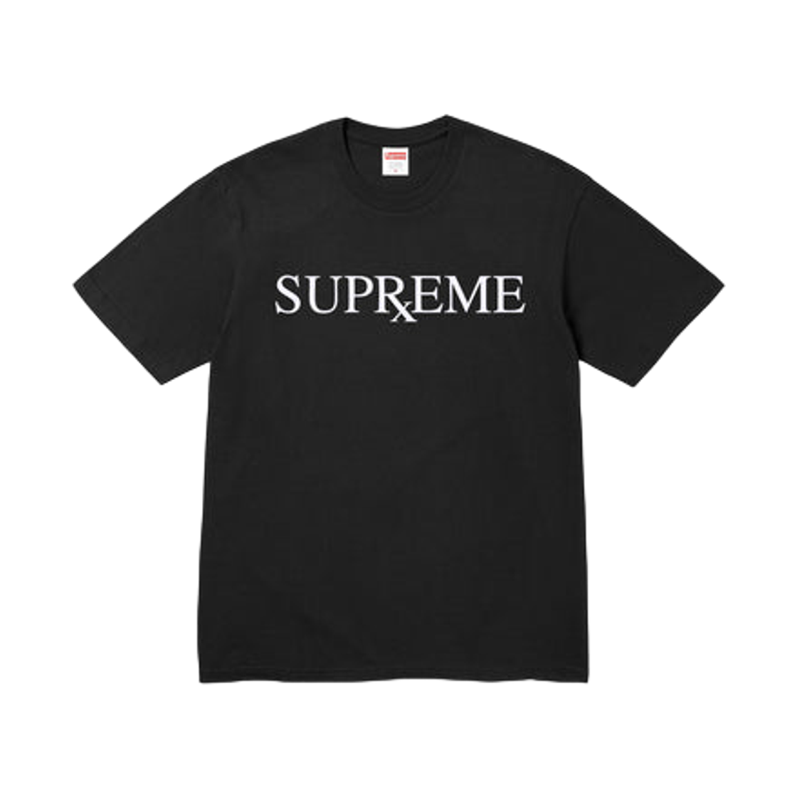 슈프림 RX 티셔츠 블랙 - 25FW