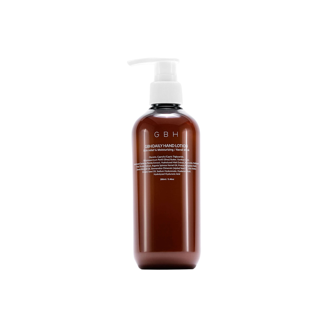 지비에이치 코스메틱 데일리 핸드 로션 네롤리 머스크 280ml