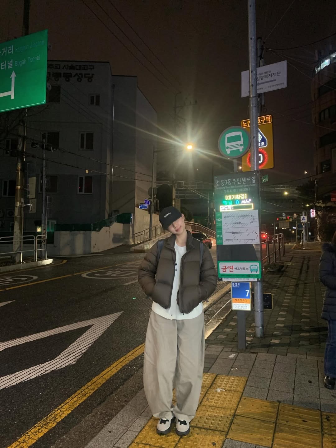Sunday Ceremony Sunday Logo 5 Panel Cotton Cap - Black 착용 스타일 - 3