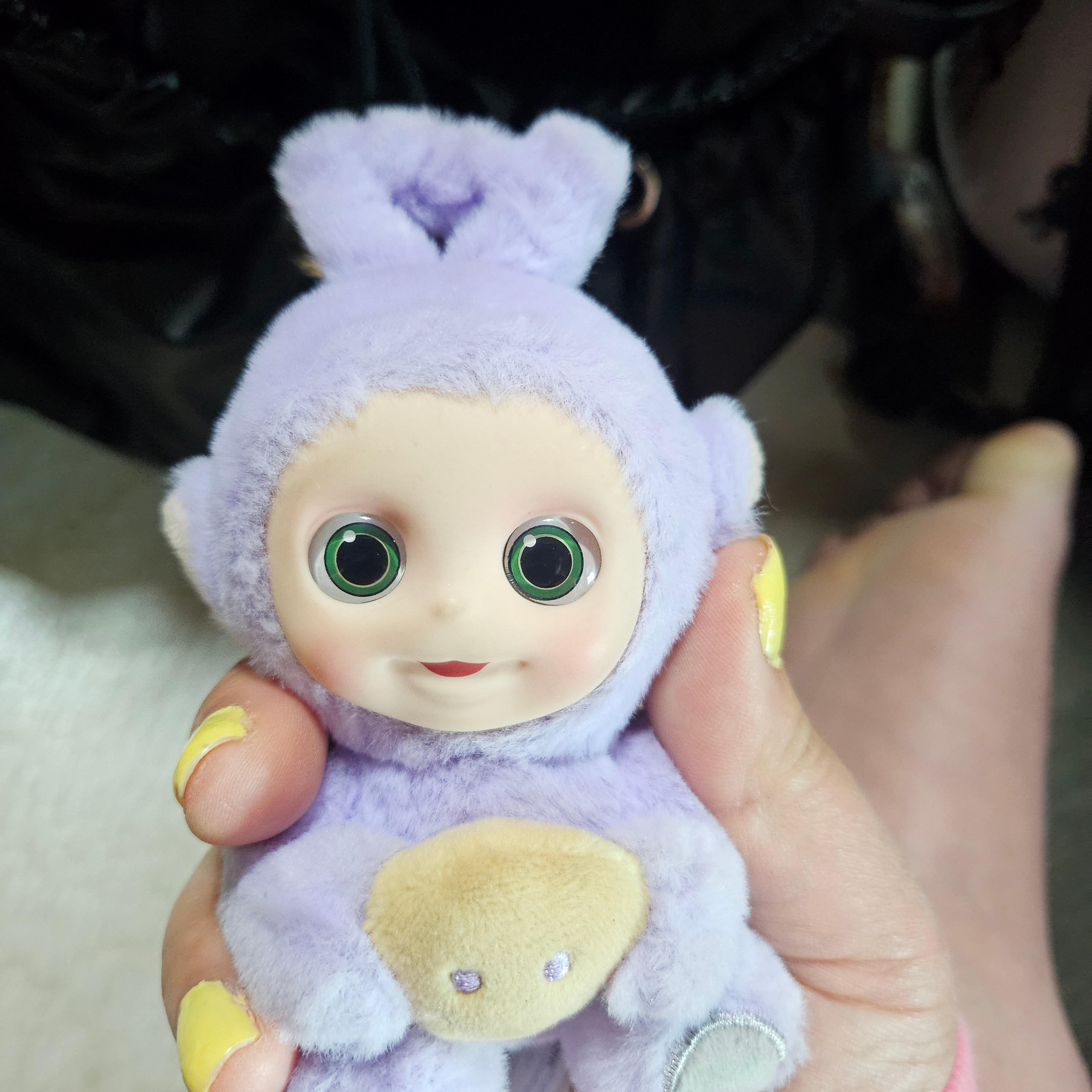 Pop Mart Teletubbies Say Hello Series Figures Sealed Case Tinky Winky’S Mochi Toast (Opened Case) 착용 스타일