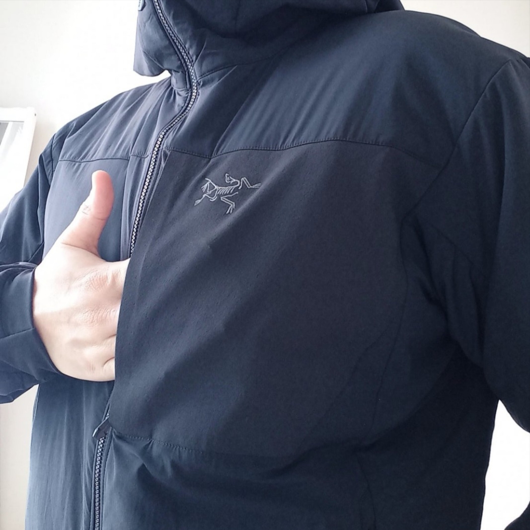 Arc'teryx Proton Hoody Black, Arc'teryx Proton Heavyweight Hoody Black 착용 스타일 - 2