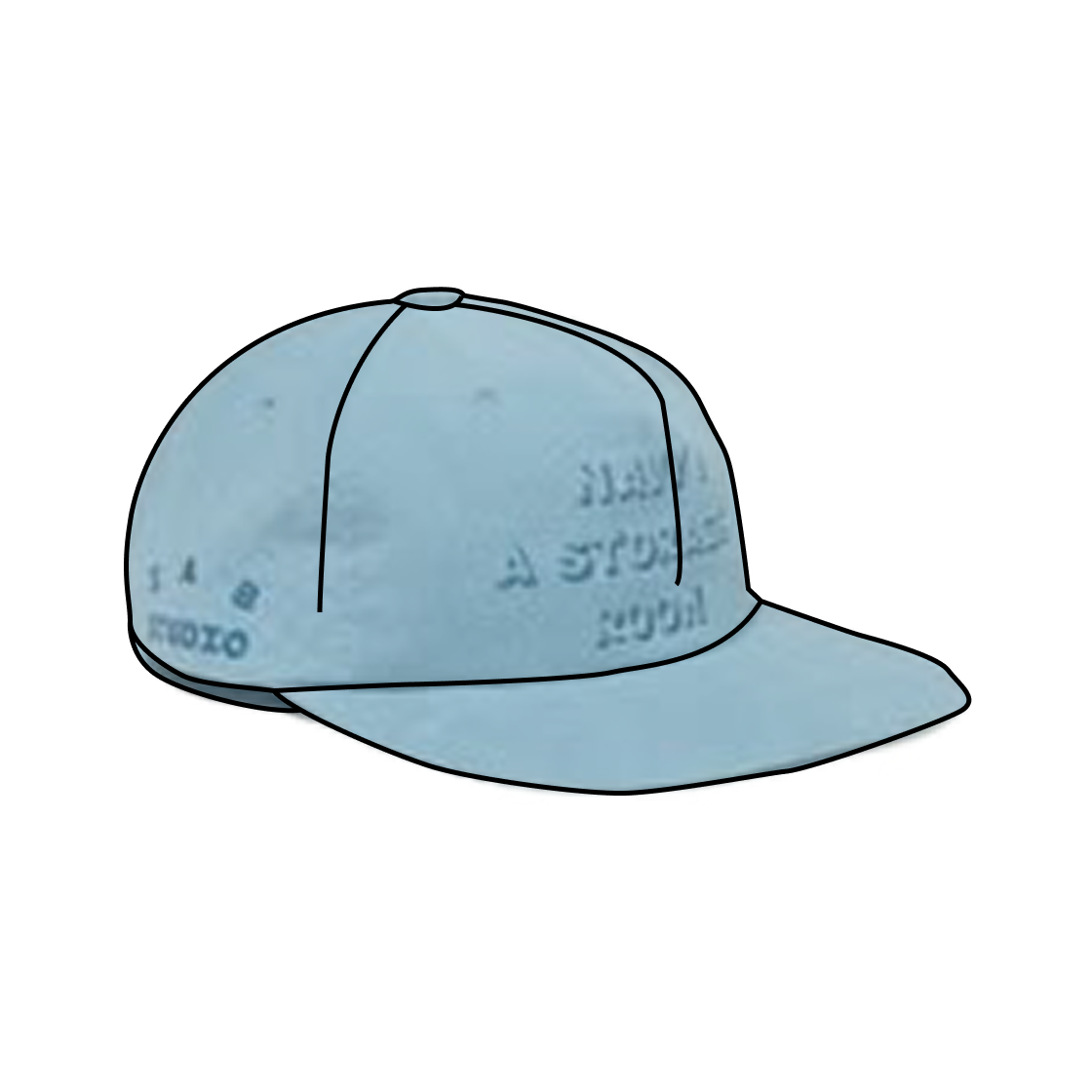 아이앱 스튜디오 아이앱 스토리지 룸 캡 스카이 블루 - 도산 스토어 한정(IAB Studio IAB Storage Room Cap Sky Blue - Dosan Store Exclusive)