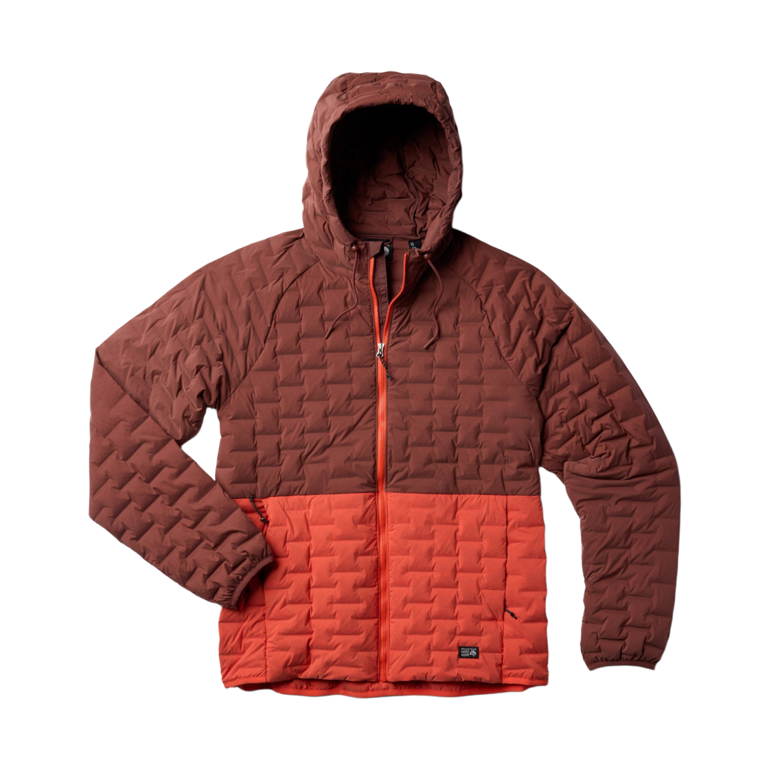 마운틴 하드웨어 스트레치다운 라이트 풀집 인슐레이티드 후드 버번 브라운 어스펙트(Mountain Hardwear Stretchdown Light Full-Zip Insulated Hoody Bourbon Brown Aspect)
