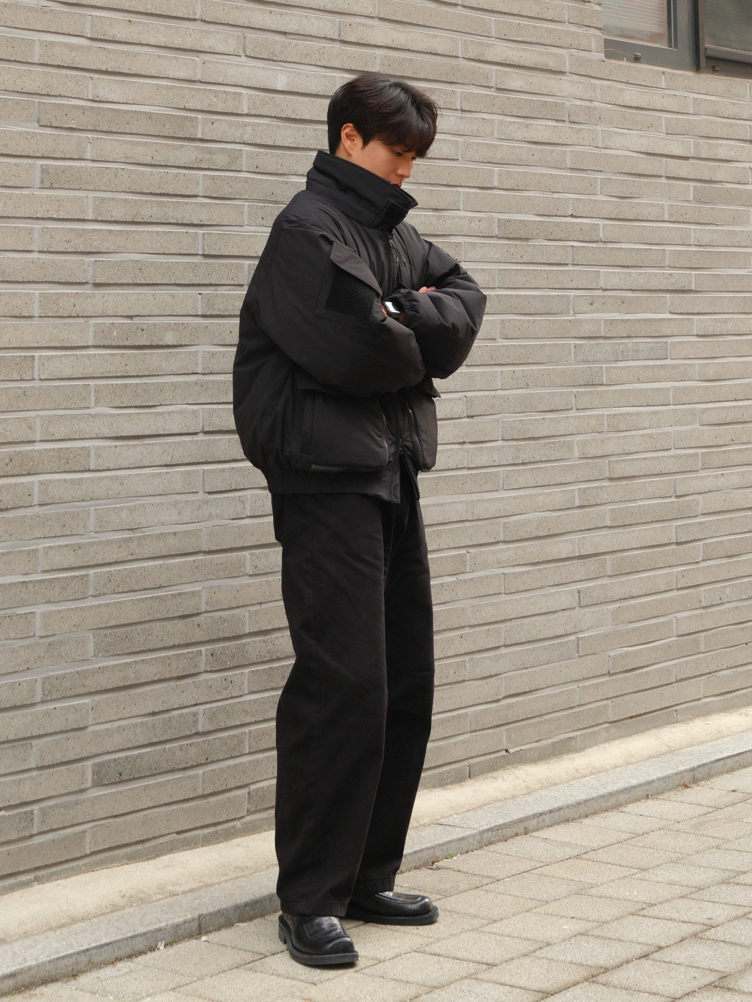 PENNY PLATE M/W Crease Project Loafer 착용 스타일