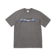 Supreme Tag T-Shirt Charcoal - 25FW
