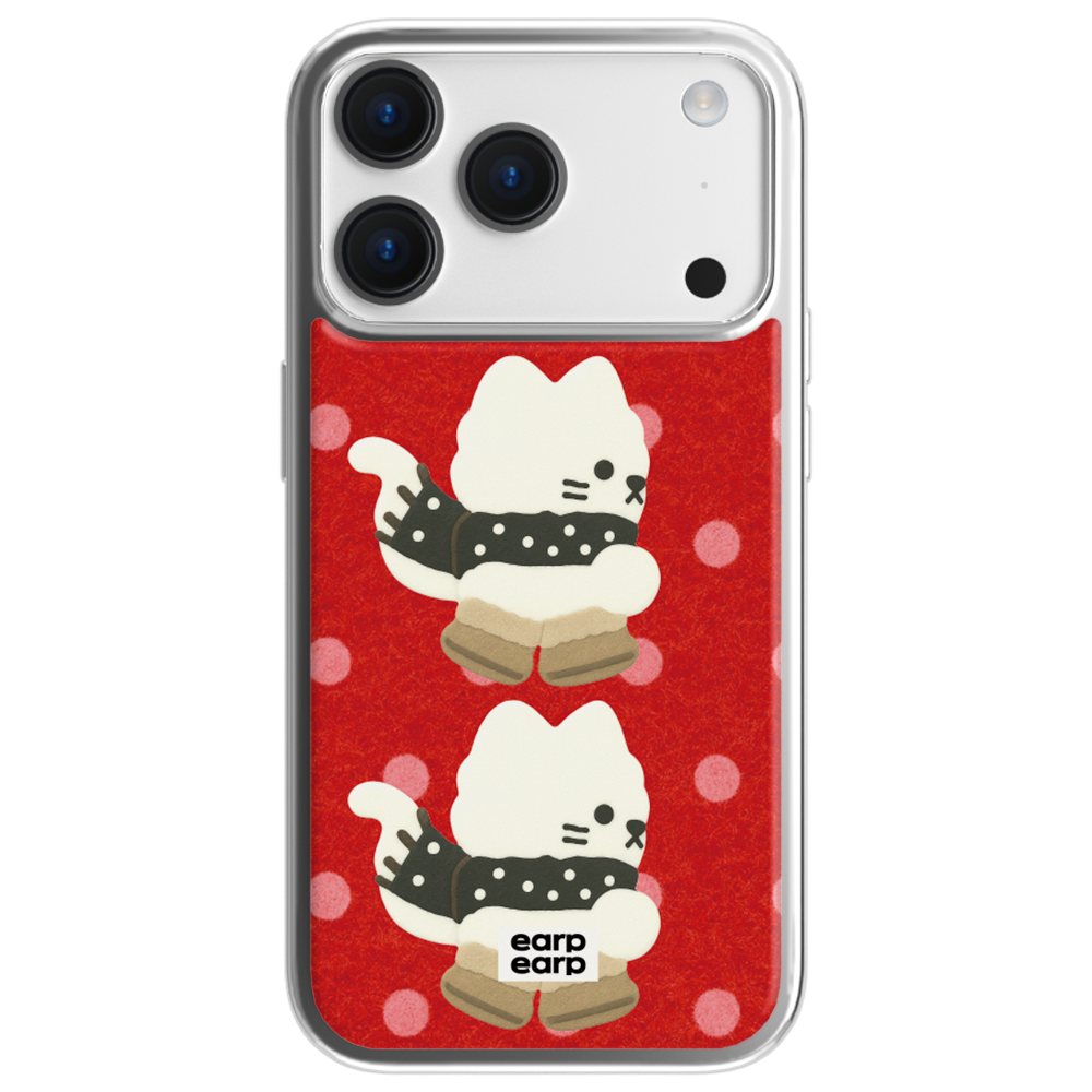 E2512_0139_2 earpearp Dot Muffler Chichi Epoxy Case Silver MagSafe
