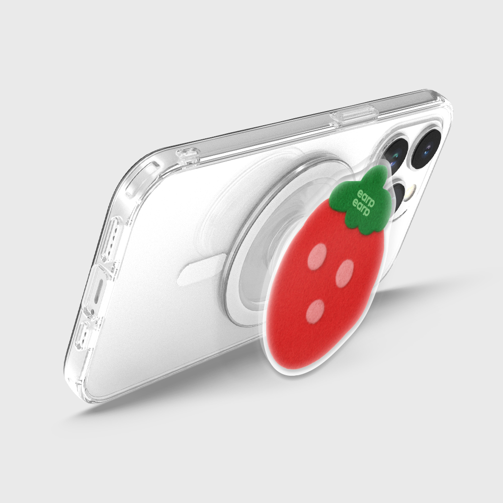 어프어프 스트로베리(맥세이프-아크릴스마트톡)(earpearp Strawberry MagSafe Acrylic Smart Tok) - 5