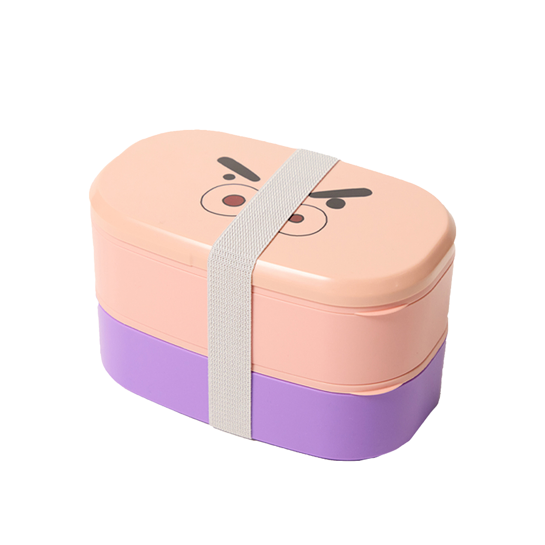 댄꼼마 x 짱구 부리부리 대마왕 돼지런 도시락통(DANCOMMA x Crayon Shin Chan Buriburizaemon Pig Lunch Box)