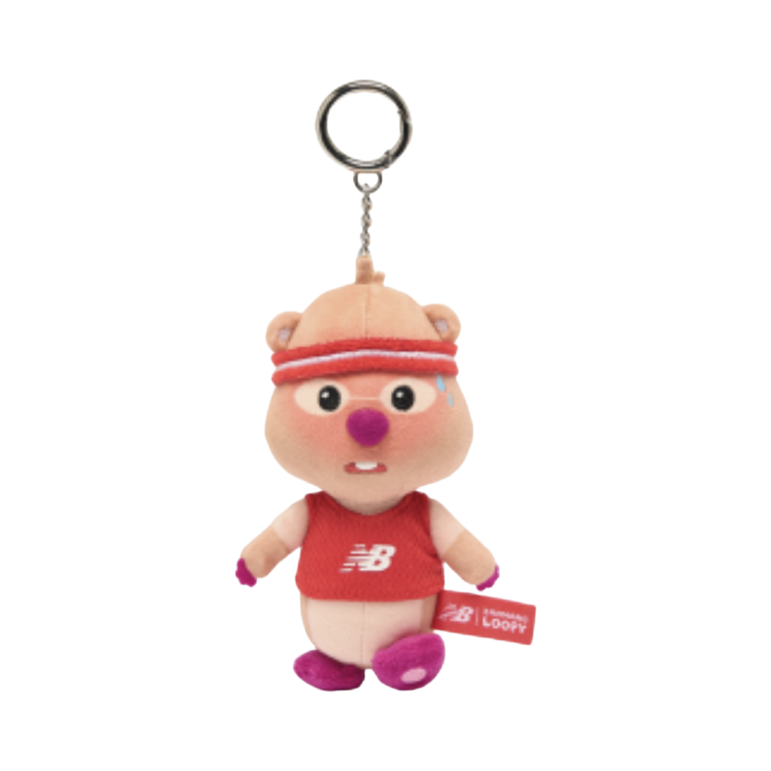 뉴발란스 x 잔망 루피 NB 태닝 잔망 루피 인형 키링(New Balance x Zanmang Loopy NB Tanned Zanmang Loopy Doll Keyring)
