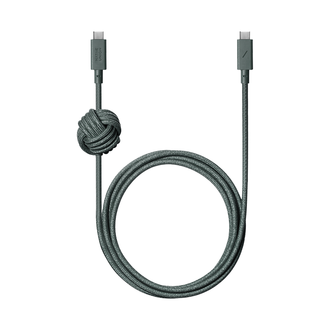네이티브유니온 앵커 240W C to C 케이블 슬레이트 그린(NativeUnion Anchor 240W C to C Cable Slate Green)