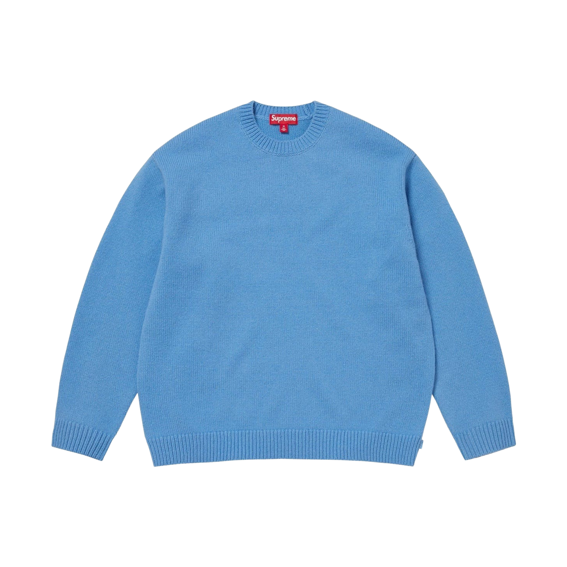 슈프림 앙고라 스크립트 스웨터 라이트 블루 - 25FW(Supreme Angora Script Sweater Light Blue - 25FW) - 2