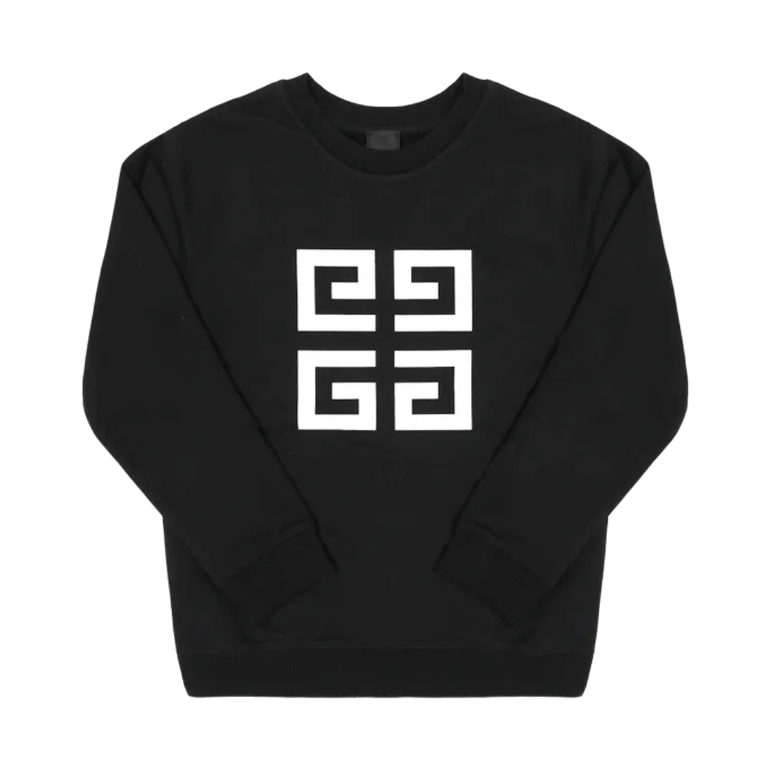 (키즈) 지방시 4G 아키타입 로고 스웨트셔츠 블랙((Kids) Givenchy 4G Archetype Logo Sweatshirt Black)