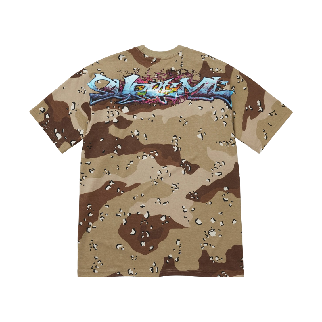 슈프림 태그 티셔츠 초콜릿 칩 카모 - 25FW(Supreme Tag T-Shirt Chocolate Chip Camo - 25FW) - 2