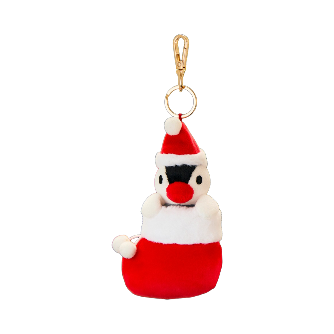 핑구 x CGV 산타 핑가 인형 키링(Pingu x CGV Santa Pinga Doll Keyring)