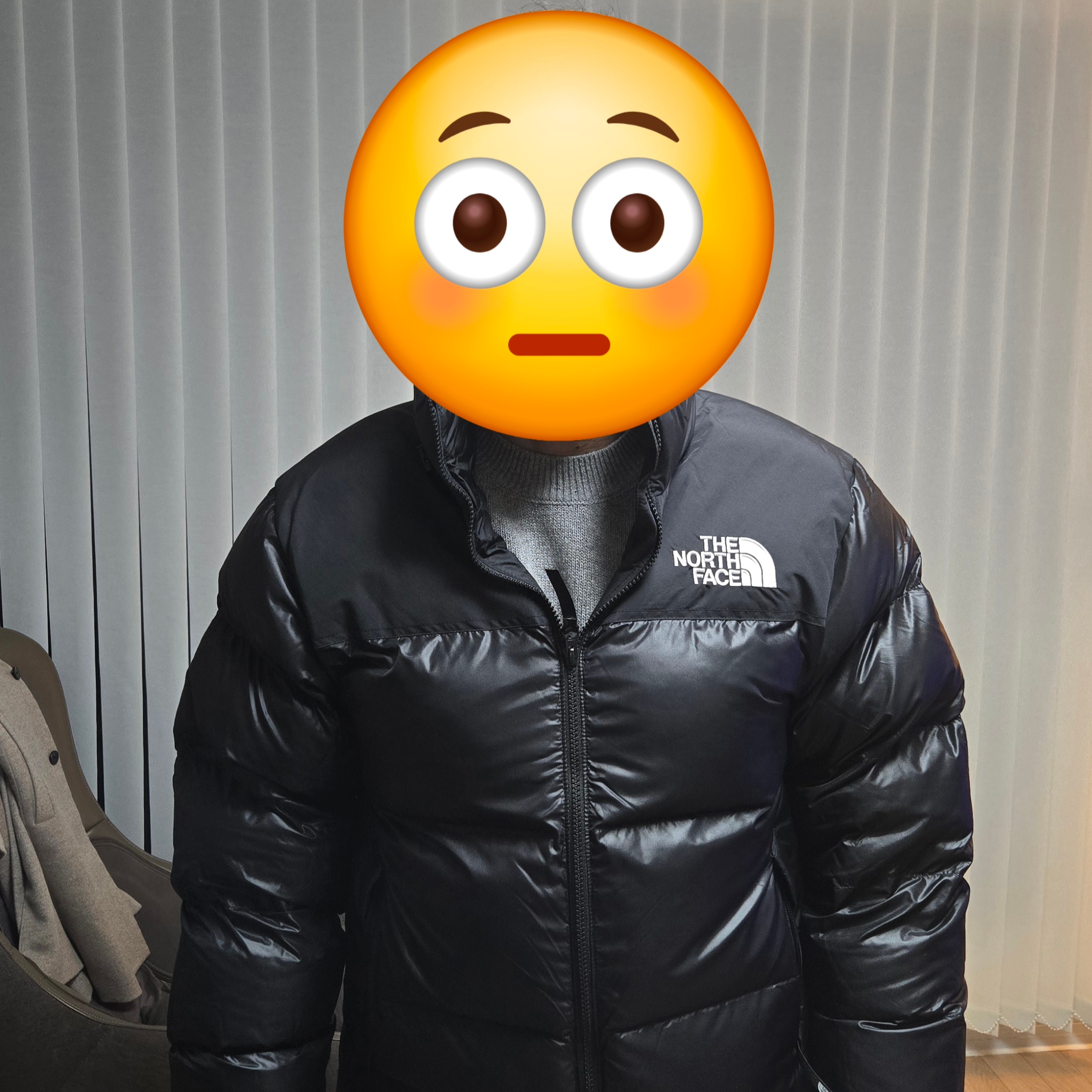 The North Face On Ball Jacket Black 착용 스타일